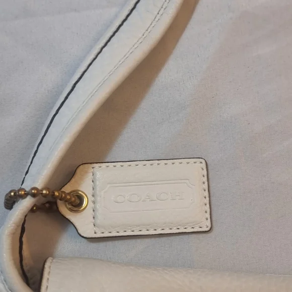 COPY - Coach white with teal interior purse - Picture 3 of 6